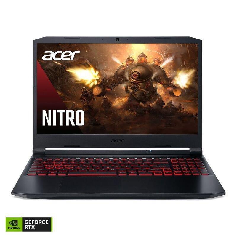 Acer Nitro 5 Gaming Laptop AMD Ryzen 7-5800H/24GB/1TB SSD/NVIDIA GeForce RTX 3070 8GB/15.6-inch FHD/144Hz/Windows 10 Home/Shale Black (Arabic/English), , large image number 0