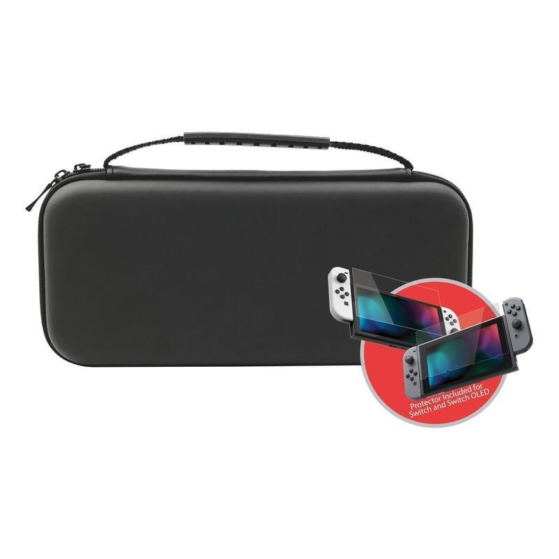 Piranha Combo Carry Case & 2X Tempered Glass for Switch OLED, , large image number 0