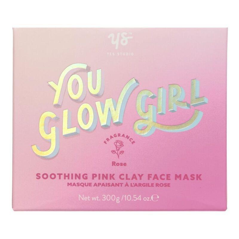 Yes Studio Soothing Pink Clay Face Mask In Glass Jar, , large image number 2