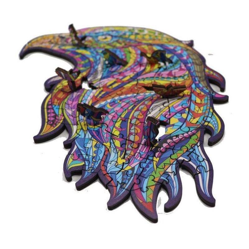 Alien Wood Victory Eagle 2D Wooden Puzzle, , large image number 4