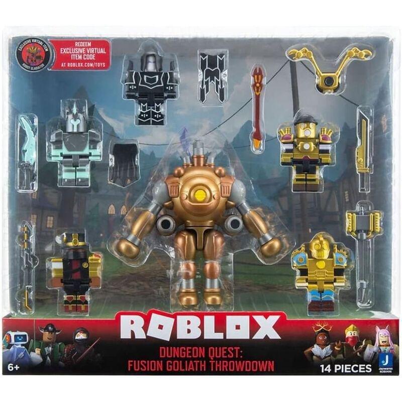 Jazwares Roblox Dungeon Quest Fusion Goliath Throwdown Multi Pack Wave 10, , large image number 0