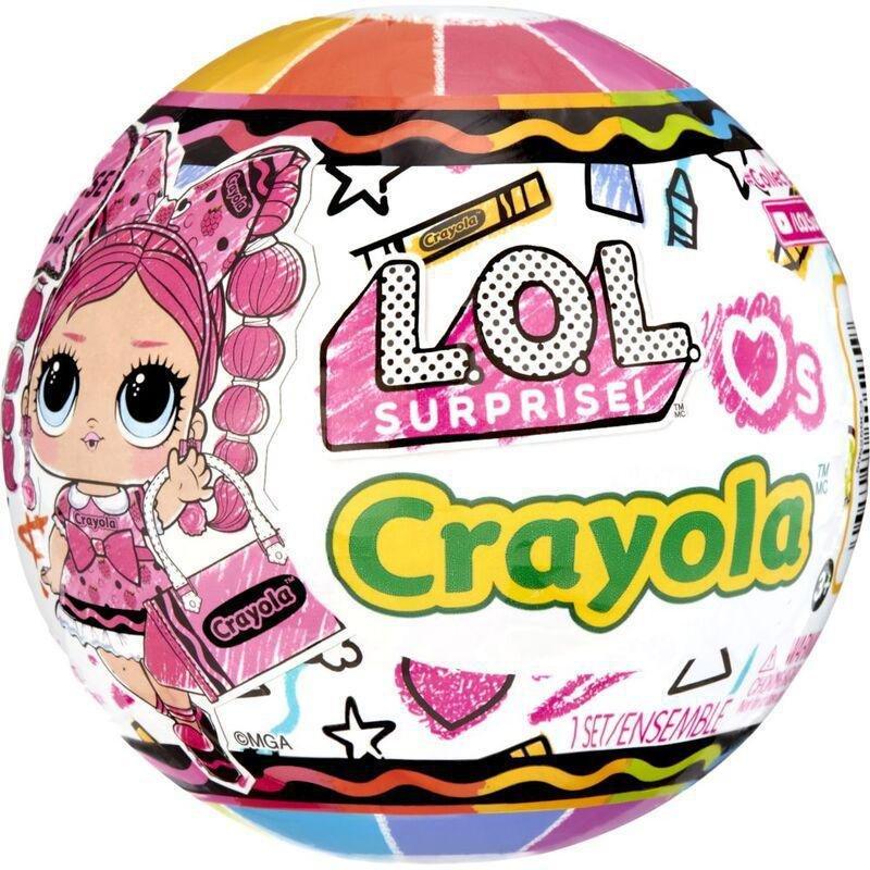 Lol Surprise Loves Crayola Mga-505259 (Assorted - Includes 1), , large image number 0