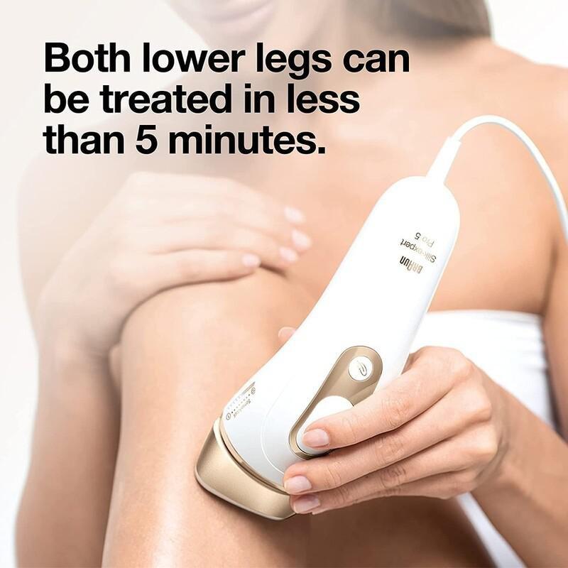 Braun PL5117 Silk-Expert Pro 5 IPL Hair Removal System with Precision Head/Venus Extra Smooth Swirl Razor/Premium Pouch, , large image number 6