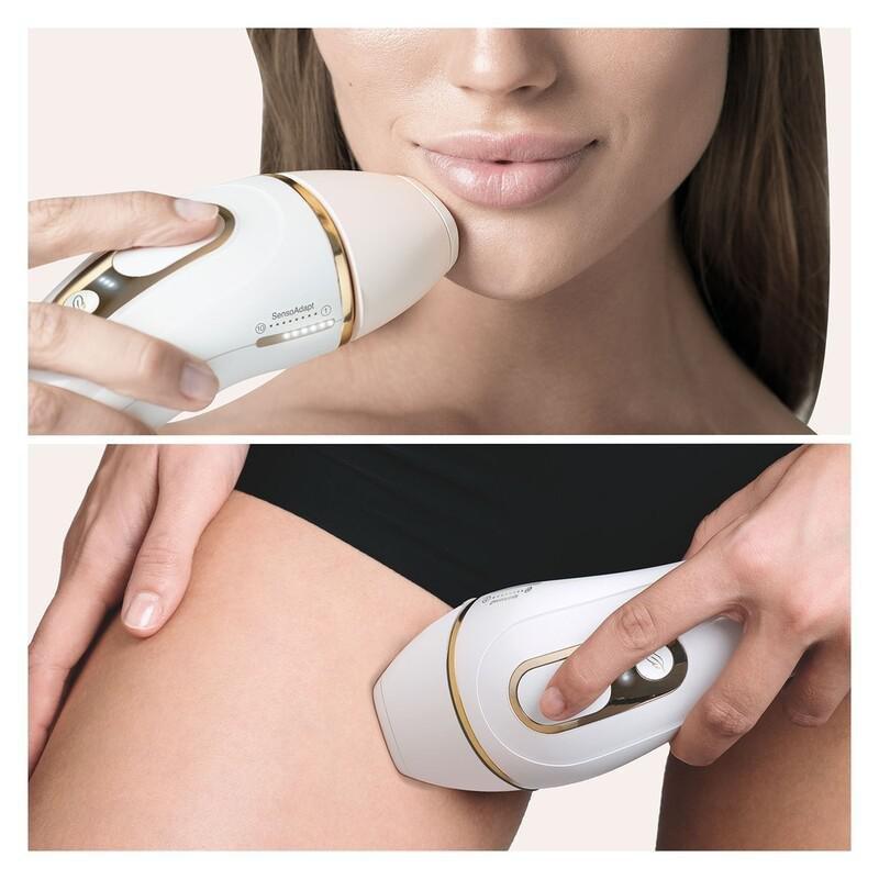Braun PL5237 Silk-Expert Pro 5 IPL Hair Removal System with Wide Head/Precision Head/Venus Extra Smooth Razor/Premium Beauty Pouch, , large image number 4