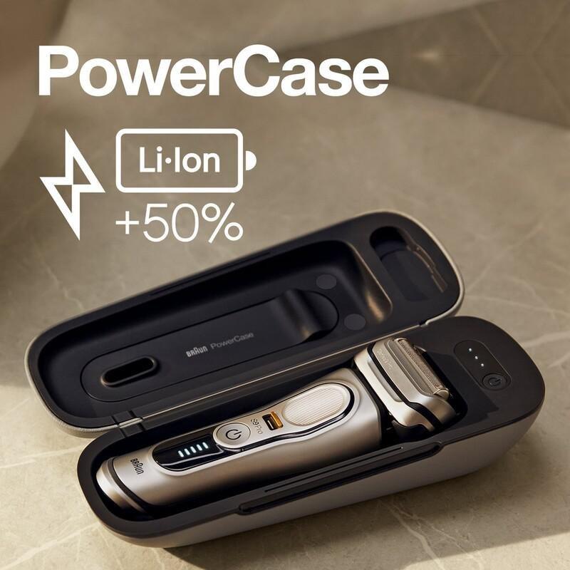 Braun Series 9 Pro 9427S Wet & Dry Shaver With Powercase & Charging Stand Silver, , large image number 5