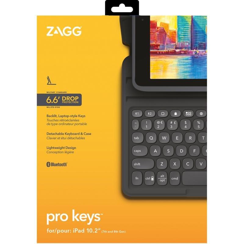 ZAGG Pro Keys Wireless Keyboard - UK and Detachable Case for iPad 10.2-Inch, , large image number 4