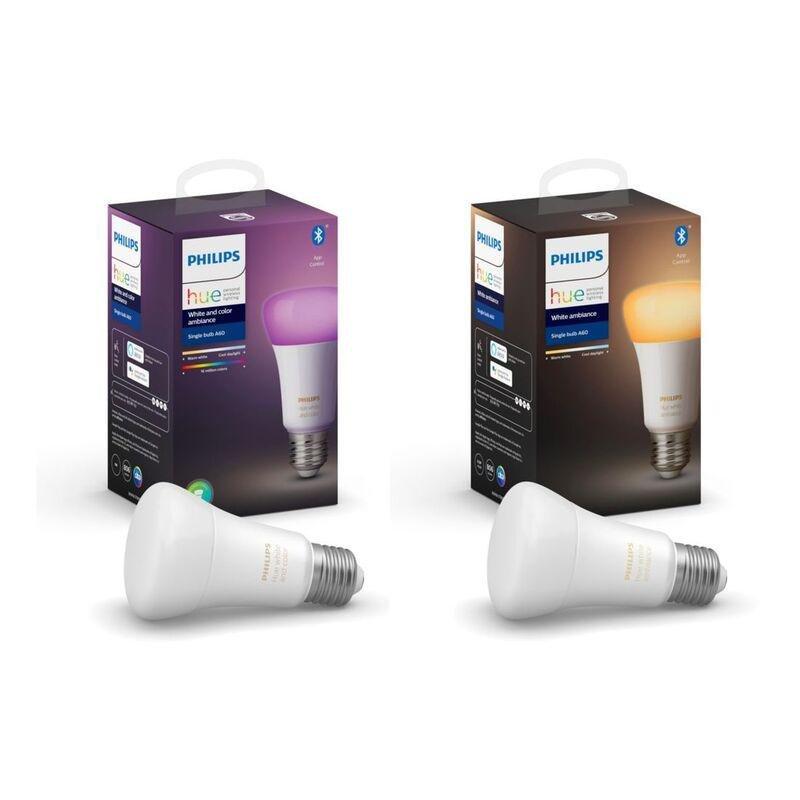 Philips Hue White and Color Ambiance Bulb + Philips Hue White Ambiance Bulb (Bundle), , large image number 0