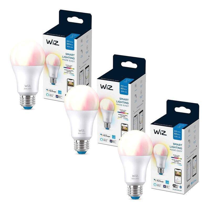 WIZ WiZ Bulb A60 E27 Tunable Full Color - Pack of 3 (Bundle)