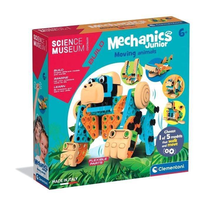Clementoni Science & Play Mechanics Junior Moving Animals Assembly Kit, , large image number 0
