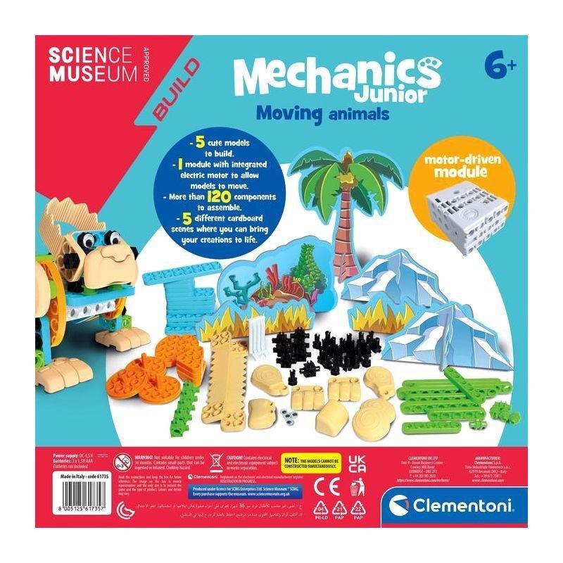 Clementoni Science & Play Mechanics Junior Moving Animals Assembly Kit, , large image number 2