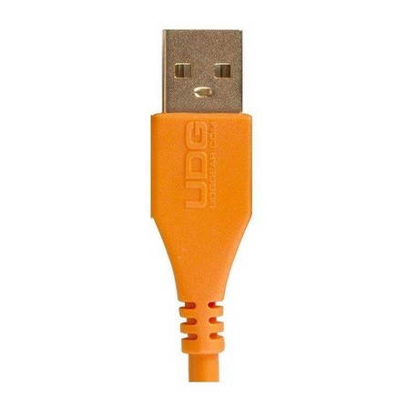 UDG - UDG Ultimate USB 2.0 A-B Audio Cable Angled - Orange 1m