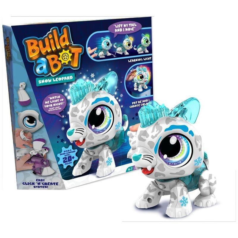Colorific Build A Bot Light Snow Leopard (20 Parts), , large image number 0