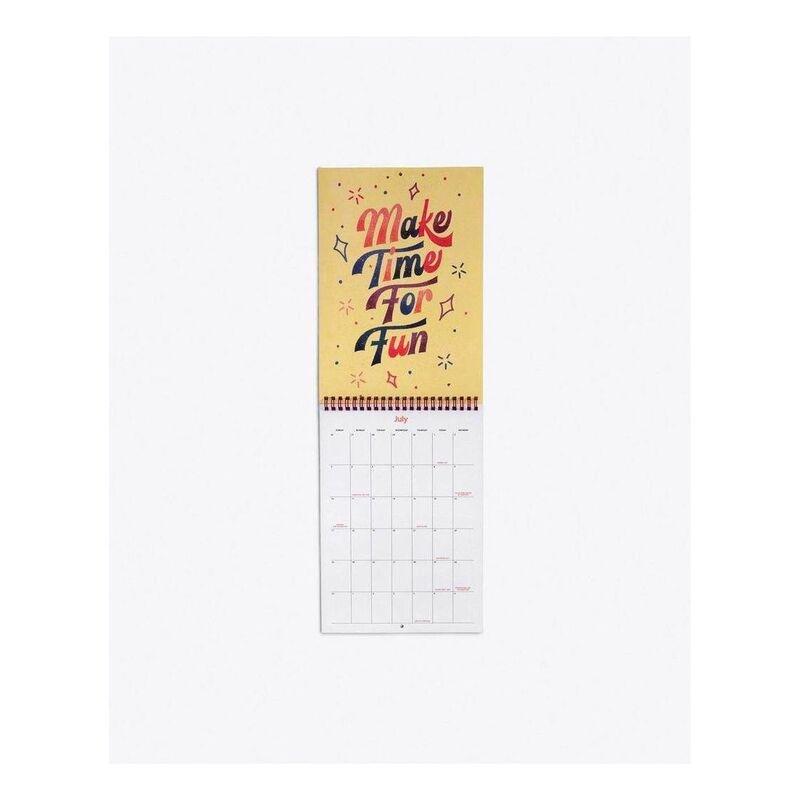 Ban.do Best Year Ever Day By Day Wall Calendar, , large image number 1