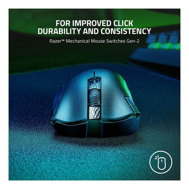 Razer DeathAdder V2 X Hyperspeed 7-Button Wireless Gaming Mouse - Black, , medium