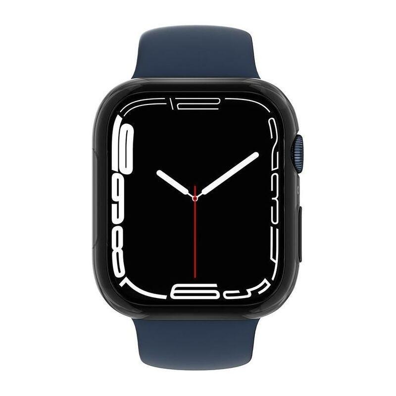 AmazingThing Quartz Pro Drop Proof Case Black for Apple Watch Series 7, , medium