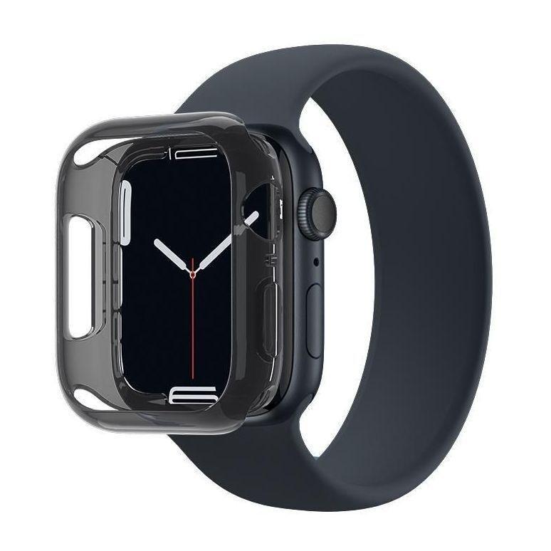 AmazingThing Quartz Pro Drop Proof Case Black for Apple Watch Series 7, , large image number 1