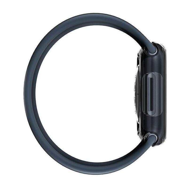 AmazingThing Quartz Pro Drop Proof Case Black for Apple Watch Series 7, , large image number 3