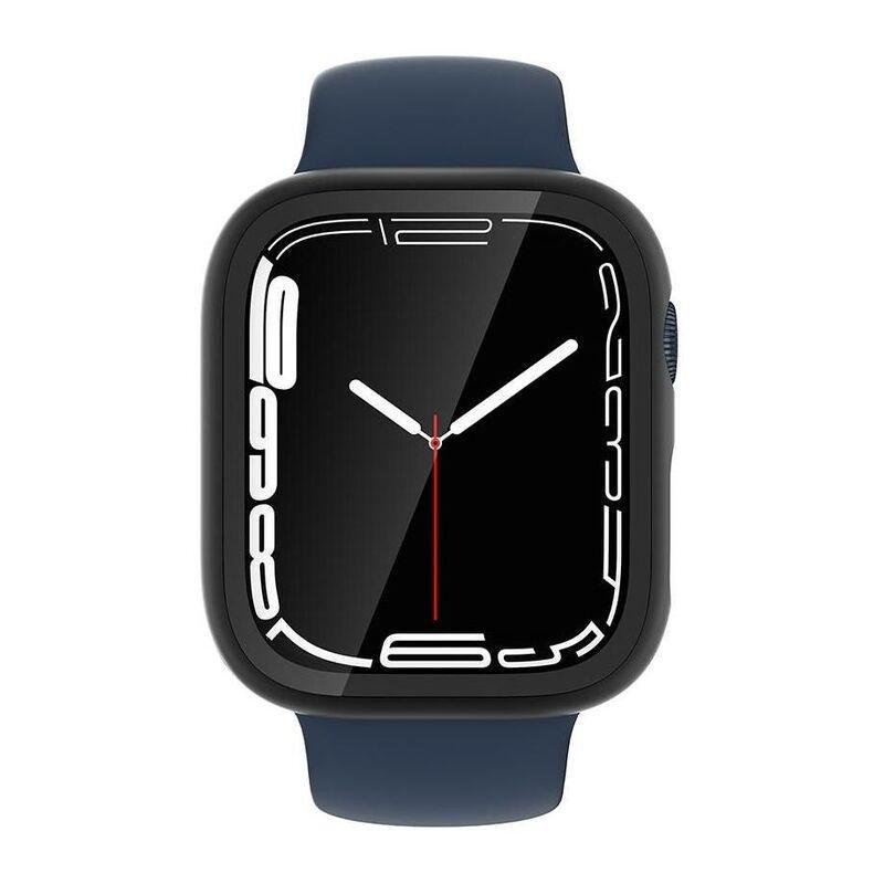 AmazingThing Marsix Drop Proof Case Black for Apple Watch Series 7, , medium