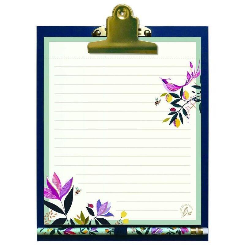 Sara Miller Clipboard And Pencil (19.5 x 26cm), , large image number 1