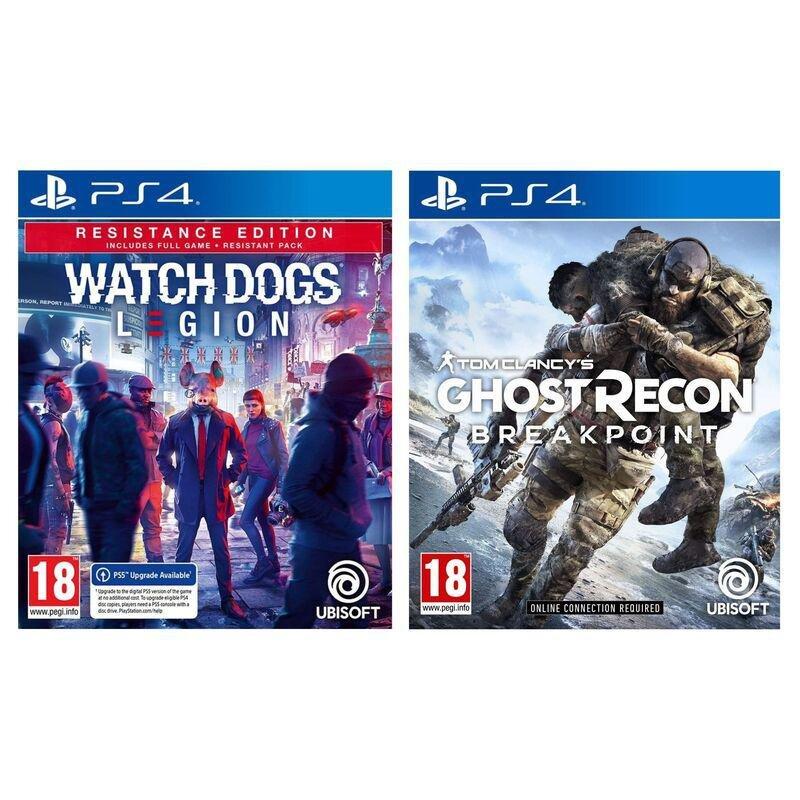 Tom Clancy's Ghost Recon Breakpoint + Watch Dog Legion Resistance Edition (Bundle) - PS4, , large image number 0