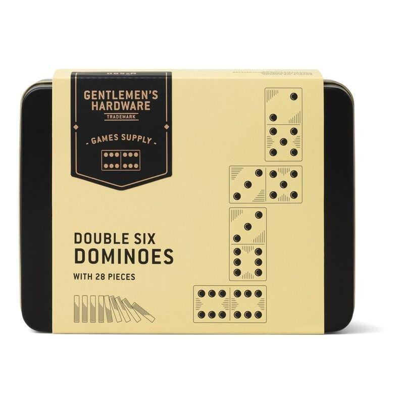 Gentlemen's Hardware Double Six Dominoes Game, , large image number 1