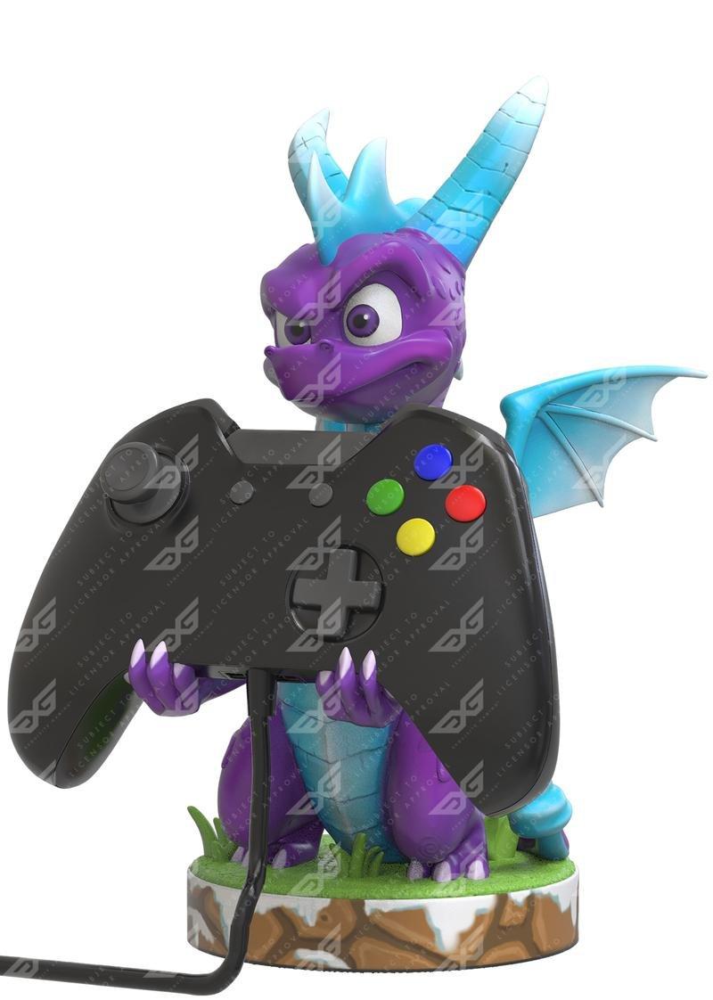 Exquisite Gaming Cable Guy Ice Spyro Controller & Phone Holder + Charging Cable, , large image number 3