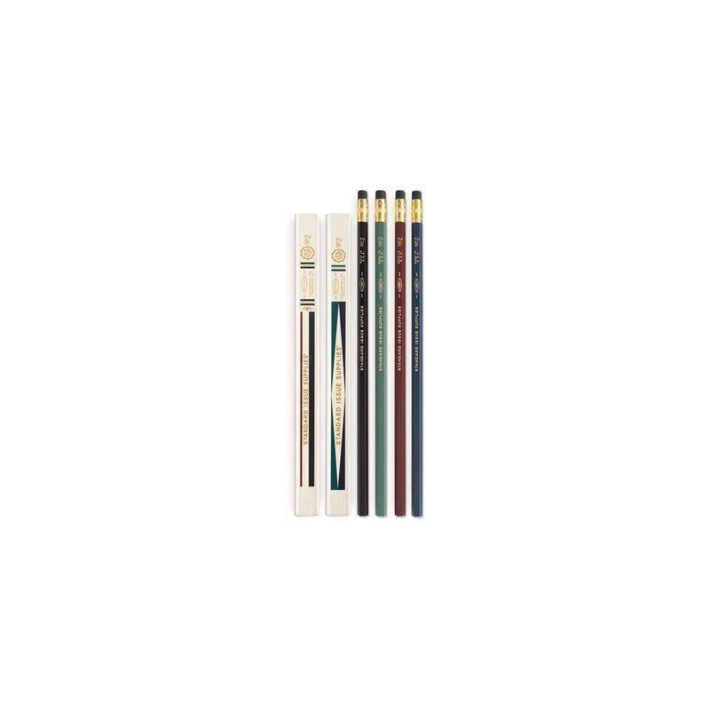 Gentlemen's Hardware Multi Standard Issue 2 Carpenter 4Hex Pencils (Set of 6), , large image number 0