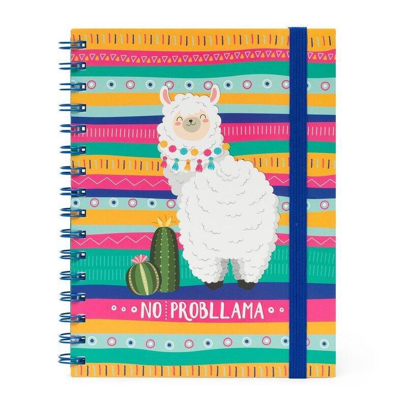 Legami Notebook With Spiral Large Lined - Llama, , large image number 0