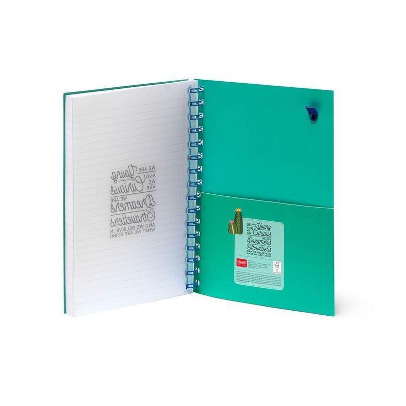 Legami Notebook With Spiral Large Lined - Llama, , large image number 1