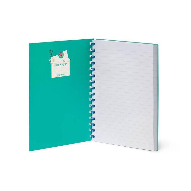 Legami Notebook With Spiral Large Lined - Llama, , large image number 2