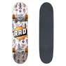 RAD - Rad Progressive Skateboard Graphic Wallpaper Orange- (7.75-Inch)
