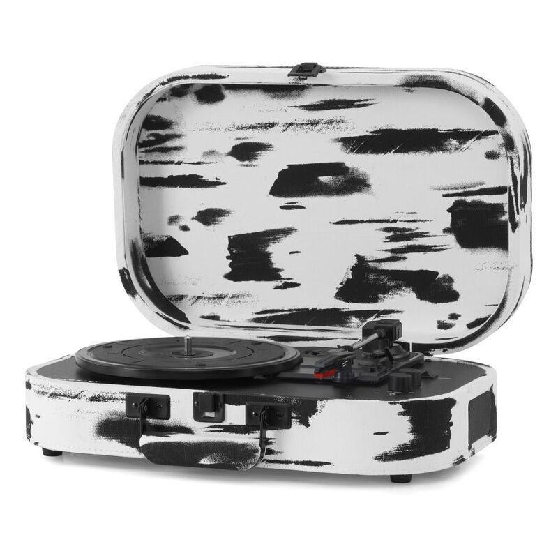 Crosley Discovery Bluetooth Belt-Drive Turntable with Built-In Speakers - Black & White, , large image number 3