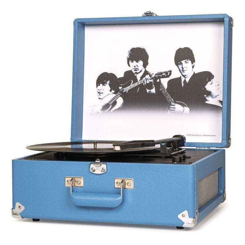 Crosley The Beatles Anthology Bluetooth Turntable with Built-In Speakers - Lavender, , large image number 0