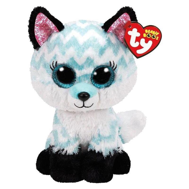 Beanie Boos Atlas The Aqua Fox Regular Plush Toy, , large image number 0
