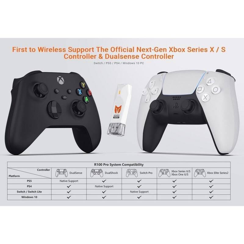 BIGBIG WON Adapex R100 Pro Multi-Platform Gaming Console Wireless Adapter, , large image number 1