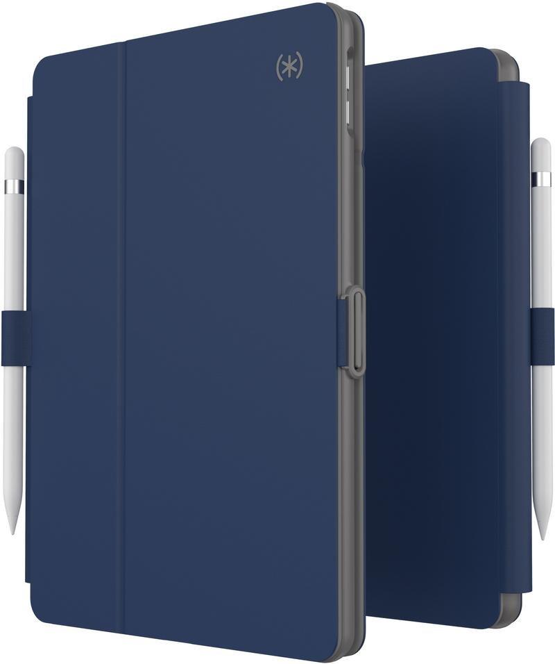 Speck Balance Folio Case With Microban for iPad 10.2 2019-21 Arcadia Navy/Moody Grey, , large image number 2