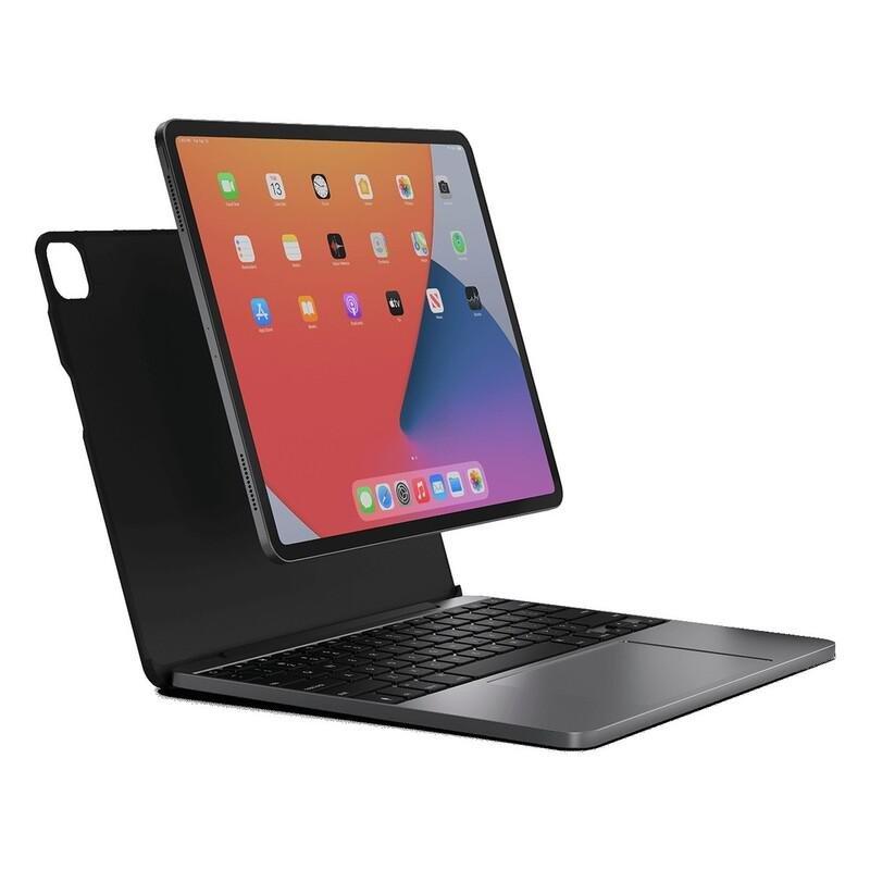 Brydge Max+ Wireless Keyboard with Trackpad for iPad Pro 12.9 3rd-5th Gen/iPad Pro 11/iPad Air 4th Gen Space Gray, , large image number 0