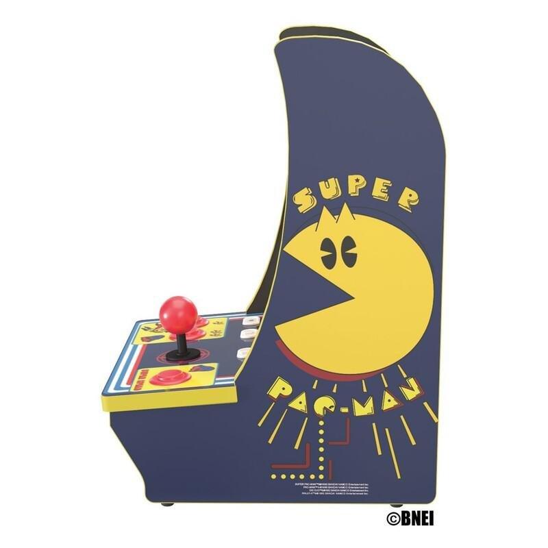 Arcade1Up Super Pac-Man Counter Cades with Lit Marquee and Headphone Jack, , large image number 4