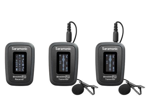 Saramonic Blink 500 Pro B2 Advanced 2.4 Ghz 2-Person Wireless Clip-On Microphone System, , large image number 0