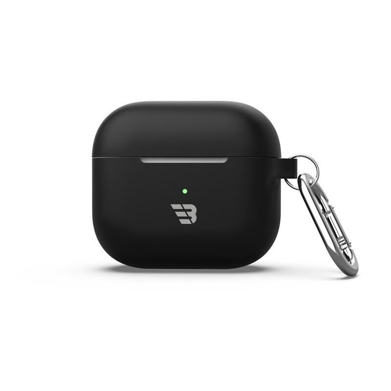 Baykron PT-P148 Airpod pro 3 Silicone Case with Carabiner Black, , large image number 0