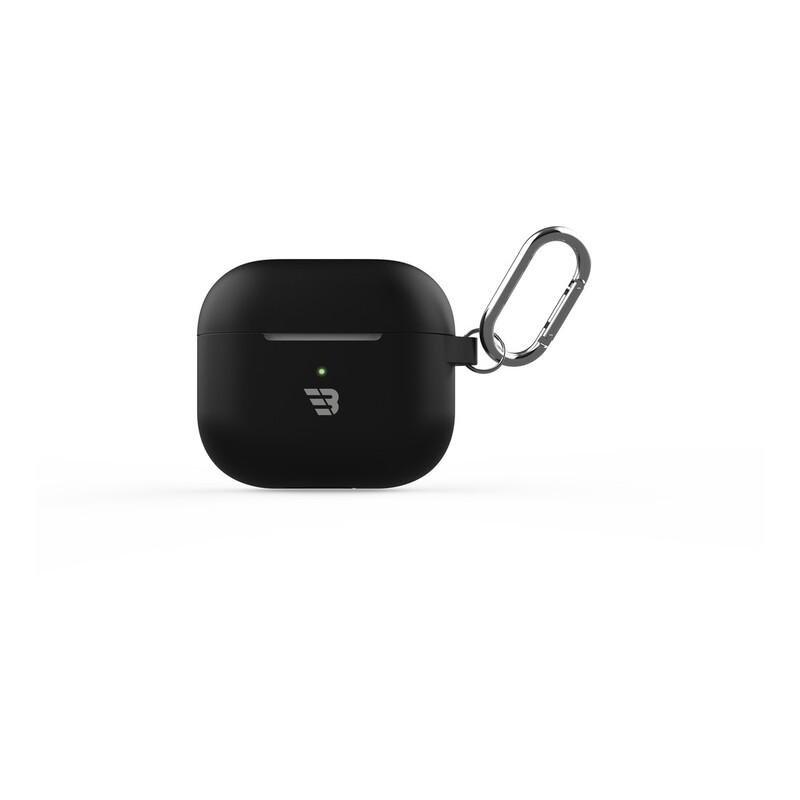 Baykron PT-P148 Airpod pro 3 Silicone Case with Carabiner Black, , large image number 2