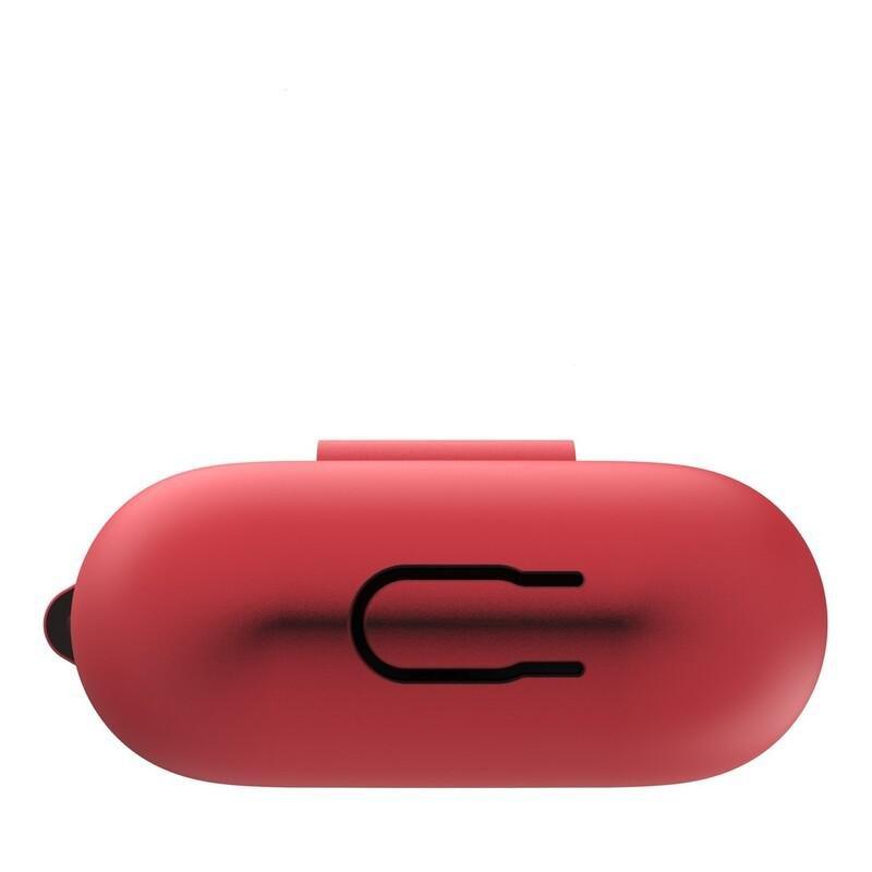 Baykron PT-P148 Airpod pro 3 Silicone Case with Carabiner Red, , large image number 1