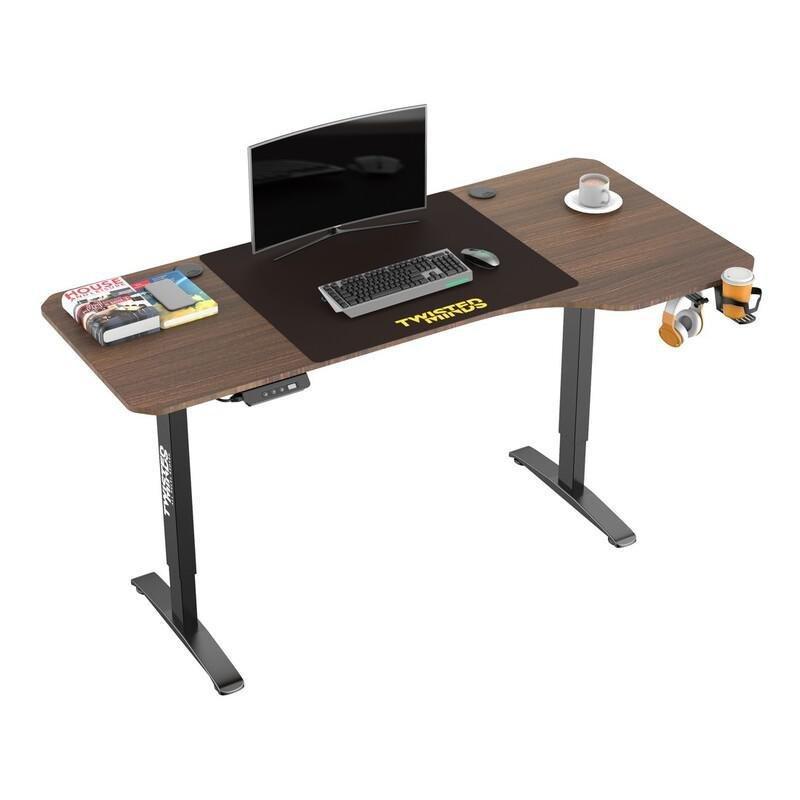 Twisted Minds T Shaped Gaming Desk Electric-Height Adjustable - Right, , large image number 1