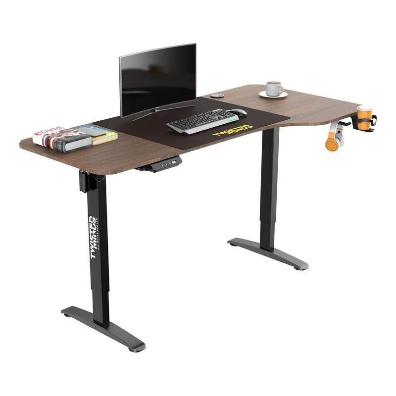 Twisted Minds T Shaped Gaming Desk Electric-Height Adjustable - Right, , large image number 2