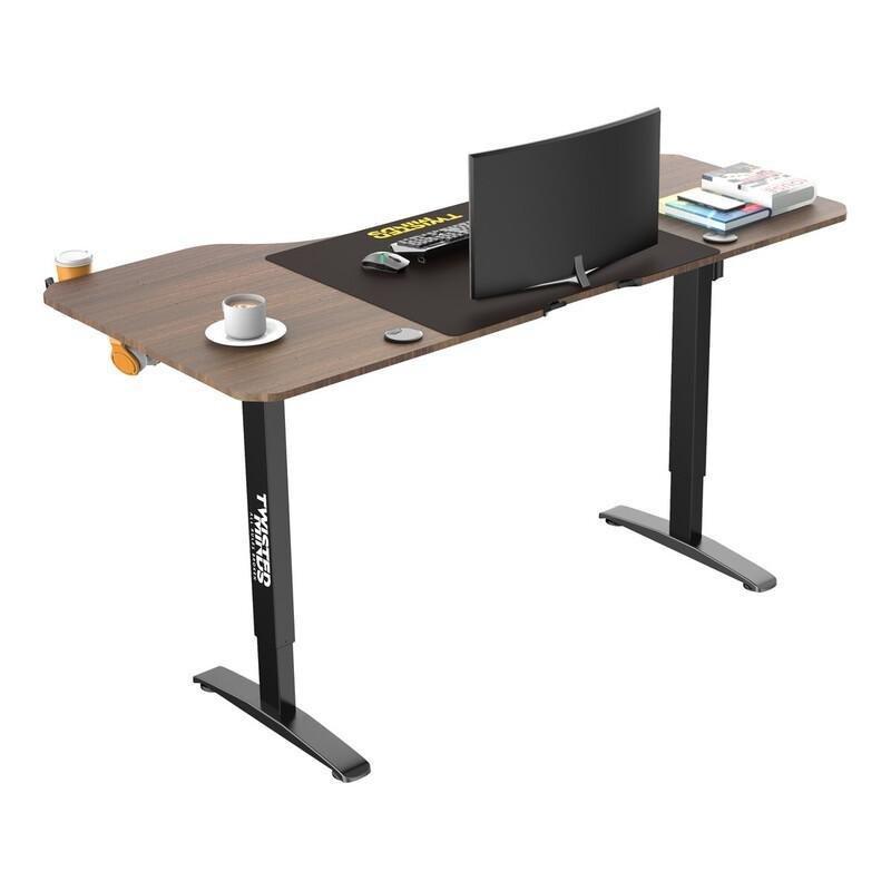 Twisted Minds T Shaped Gaming Desk Electric-Height Adjustable - Right, , large image number 3