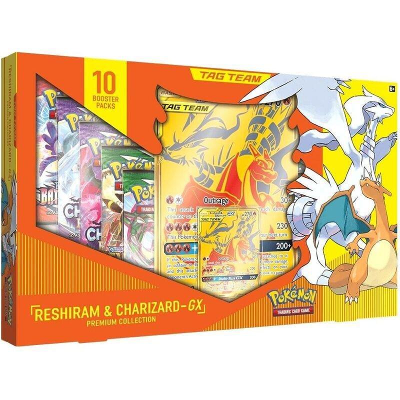 Pokemon TCG Reshiram & Charizard Gx Premium Box Assorted, , large image number 0