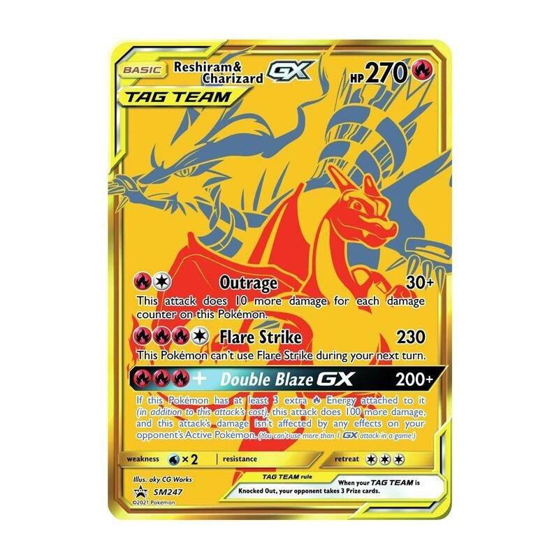 Pokemon TCG Reshiram & Charizard Gx Premium Box Assorted, , large image number 4