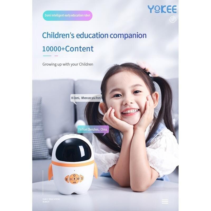 Yokee Domi Intelligent Education Robot White, , large image number 2