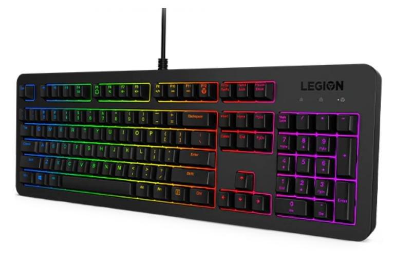 Lenovo Legion K300 RGB Membrane Gaming Keyboard (US English), , large image number 2