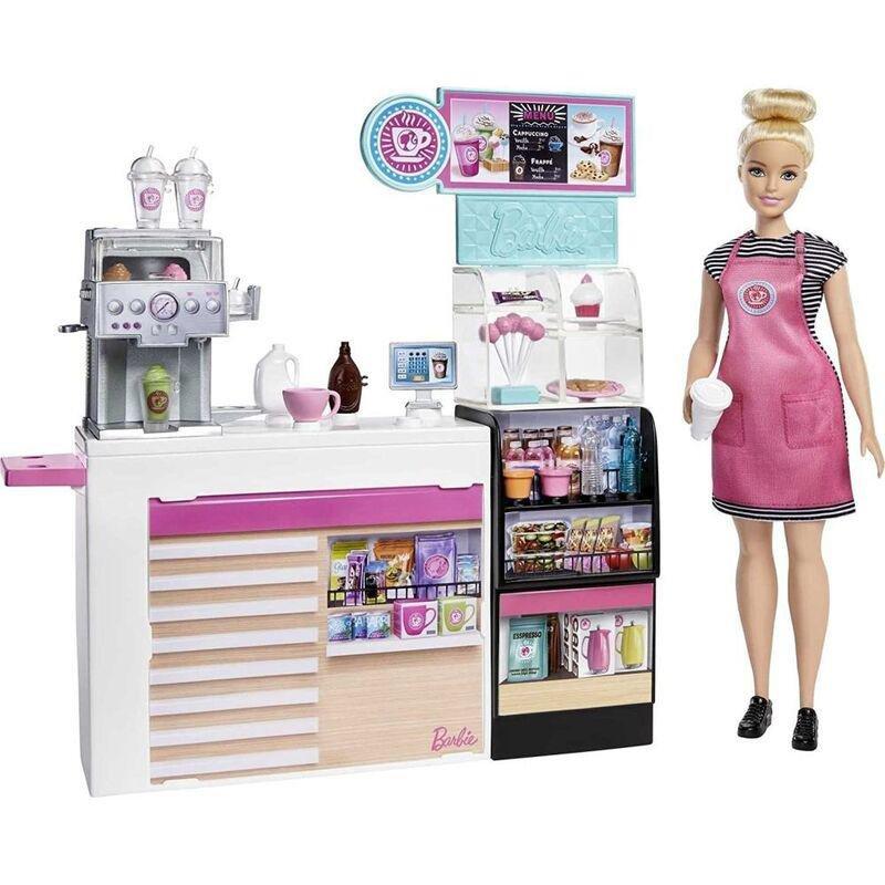 Barbie Coffee Shop Playset GMW03, , large image number 0
